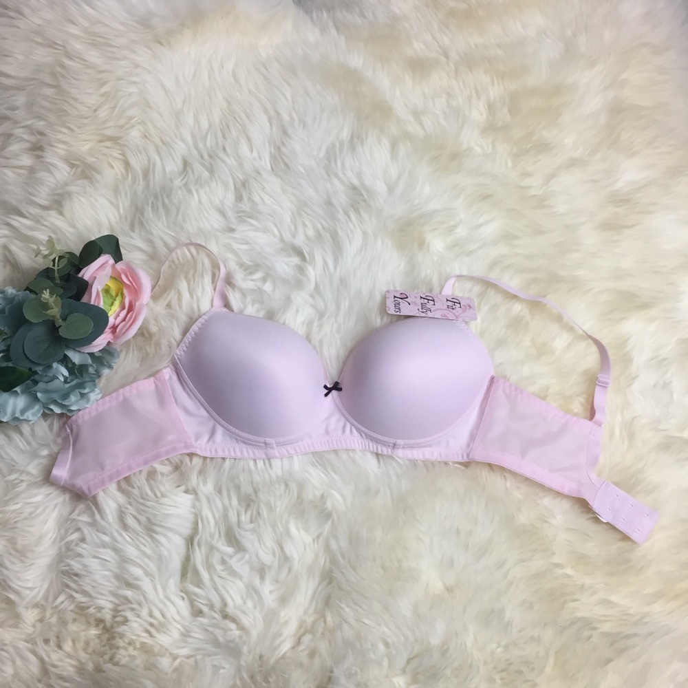 NWT Wireless Pink Bra 30D Fit Fully Yours